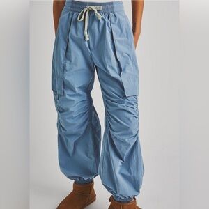 Free People Nylon Cargo Pants
